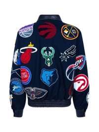 Jeff Hamilton x NBA Collage wool jacket