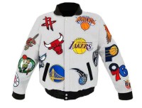 Jeff Hamilton x NBA College Bomber Jacket