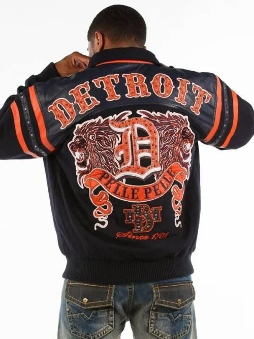 Pelle Pelle Mens Black Detroit Jacket