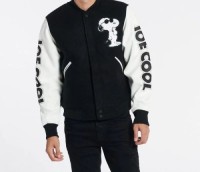 Joe Cool Varsity Black Jacket