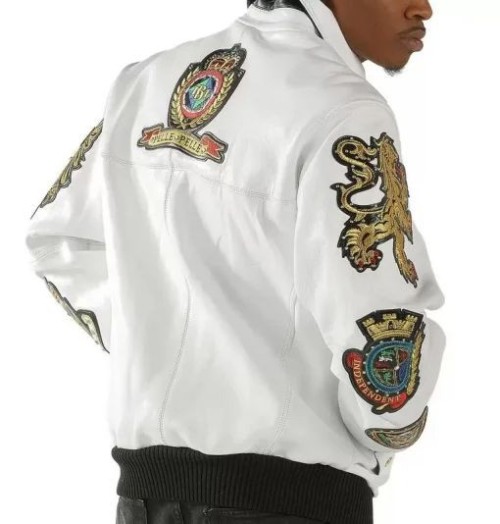 Pelle Pelle 1978 Leather White Jacket