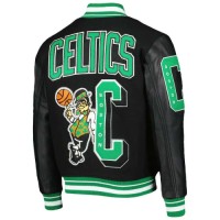 Shop the Best Boston Celtics Mash Up Finals Champions Varsity Jackets