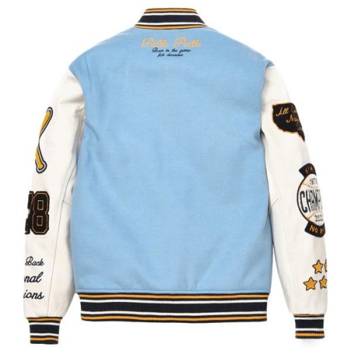 Pelle Pelle American Varsity Jacket | Navy Blue