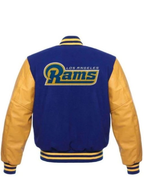 Los Angeles Rams Blue Varsity Jacket