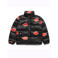 MEN’S AKATSUKI PUFFER BLACK JACKET